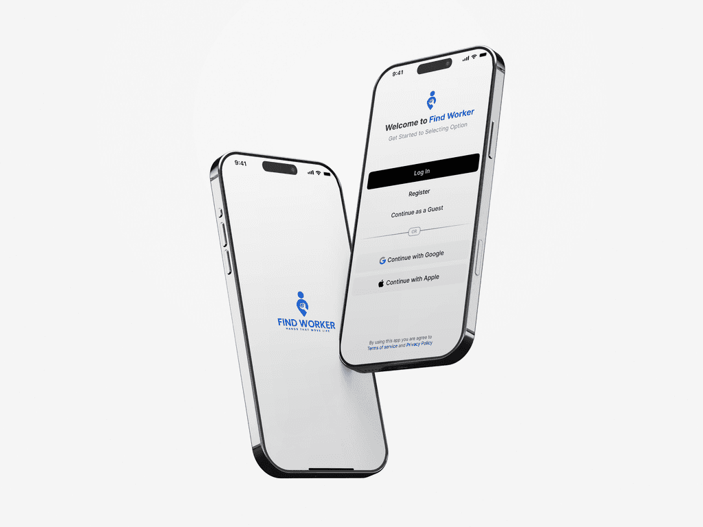 Find Worker screen
