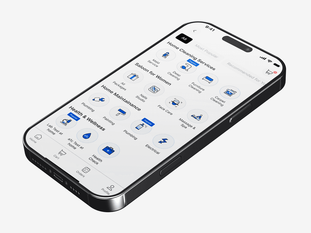 Find Worker screen