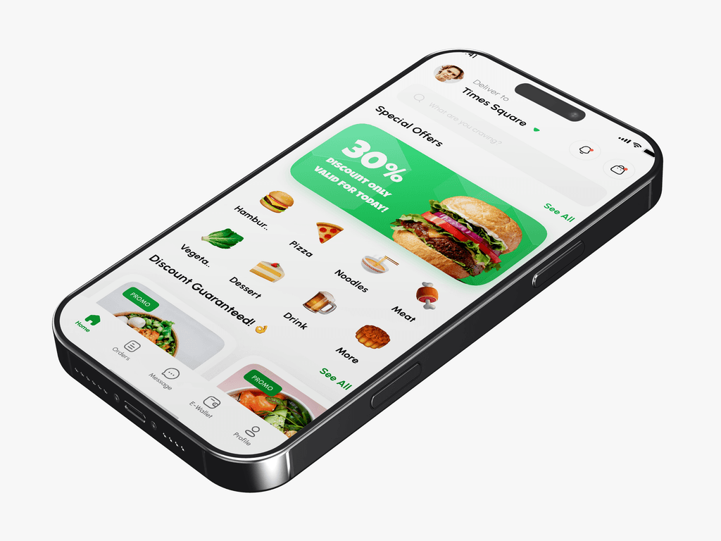 Foodu screen